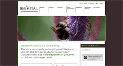Desktop Screenshot of beevital-uk.com